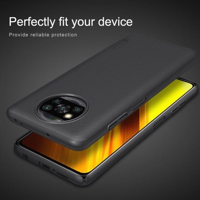Actual product image Nillkin Super Frosted Shield Series (Xiaomi Poco X3 NFC)