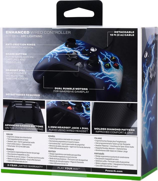 Image du produit PowerA Enhanced Wired (Xbox Series X, Xbox Series S, Xbox One S)