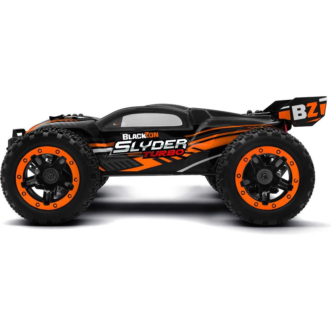 Thumbnail - Blackzon - Slyder ST Turbo 1/16 4WD 2S Brushless - Orange (540216) (RTR Ready-to-Run)