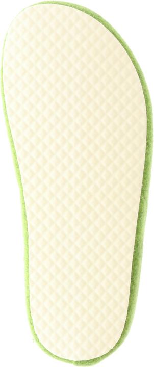 Produktbild Tofee Damen Hausschuhe Pantoffeln Pantoletten Slipper Naturwollfilz Kuh (Kuhle Schuhe) grün (40)