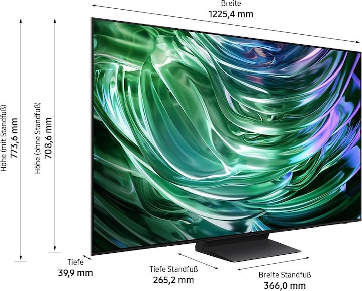 Actual product image Samsung GQ55S90DAE (55", S90D, OLED, 4K, 2024)