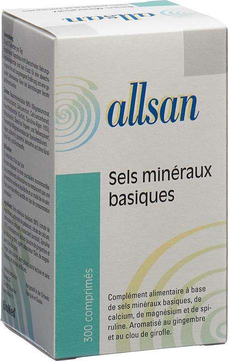 Produktbild Allsan Basen Mineralsalz Tabletten (300 Stück, Tabletten, 230 g)