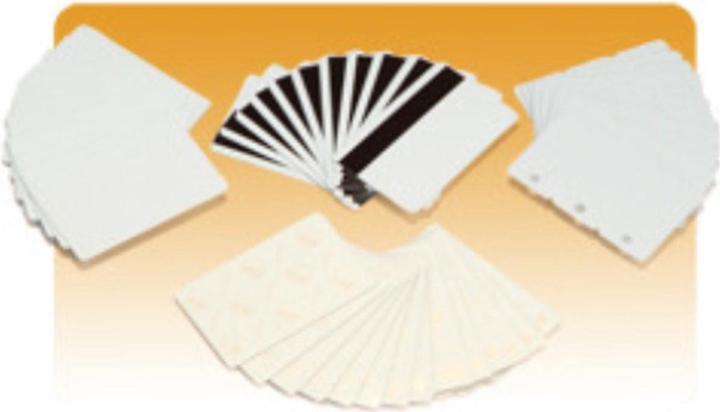 Produktbild Zebra PVC Karten Weiss 500 Karten