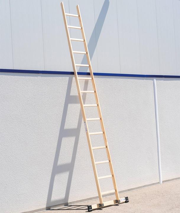 Actual product image Munk Wooden single ladder (Single ladder, 416 cm)