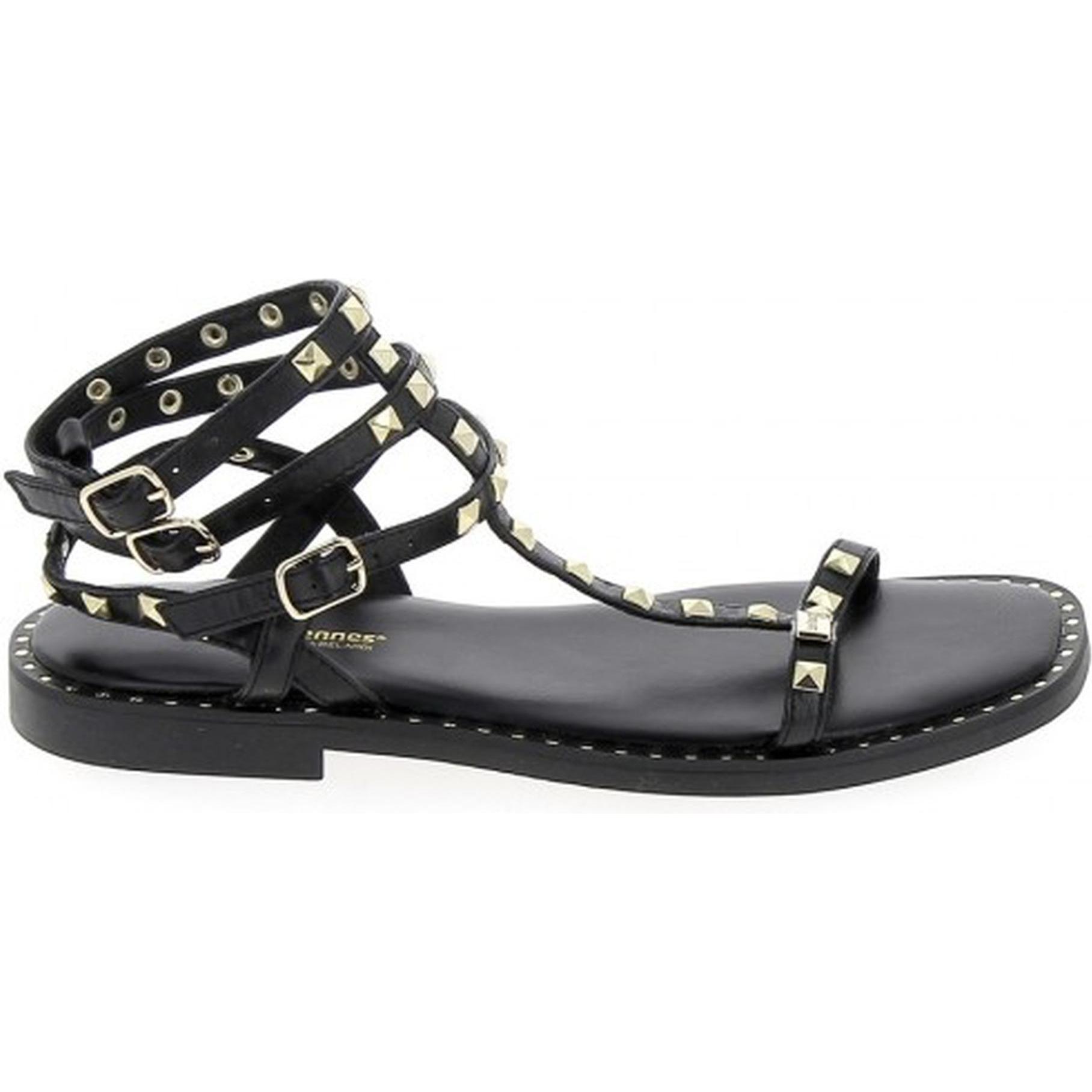 LES, Damen, Sandalen, Coralie, Schwarz, (41)