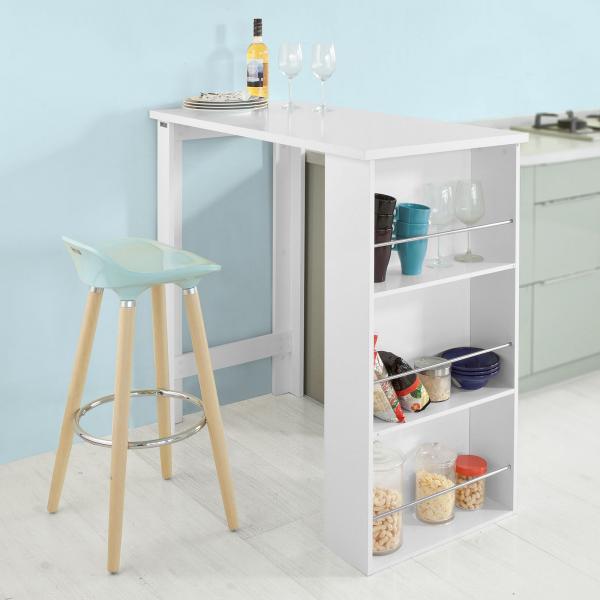 Immagine prodotto SoBuy Tavolo da bar (112 x 57 x 106,5 cm)