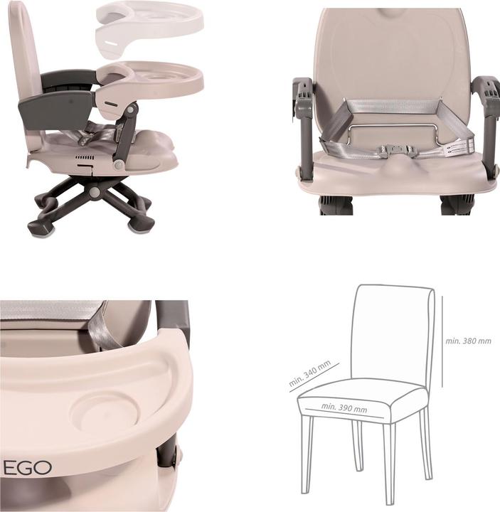 Image du produit Lorelli Chaise d'enfant Ego 2 en 1 (Siège de table)