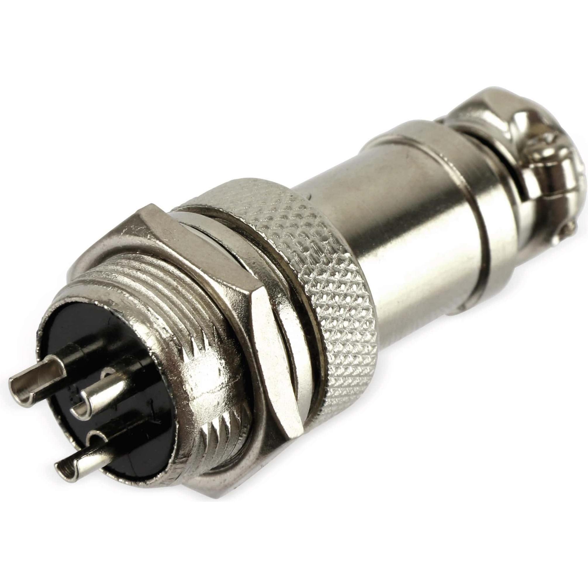 Thumbnail - Eneroid Steckverbinder-Set GX16-3, 3-polig, Elektronikkabel + Stecker