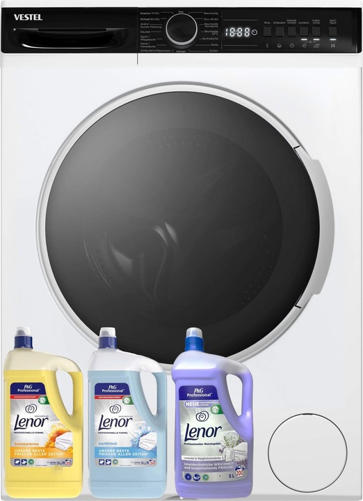 Produktbild Vestel VG-WFT2743WA, Set mit Lenor (7 kg, Links)
