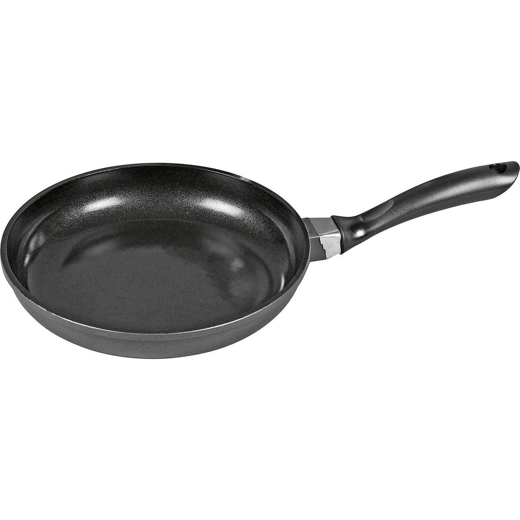 Krüger Casseruola Potsdam Ø28cm, Padella + Pentola, Nero