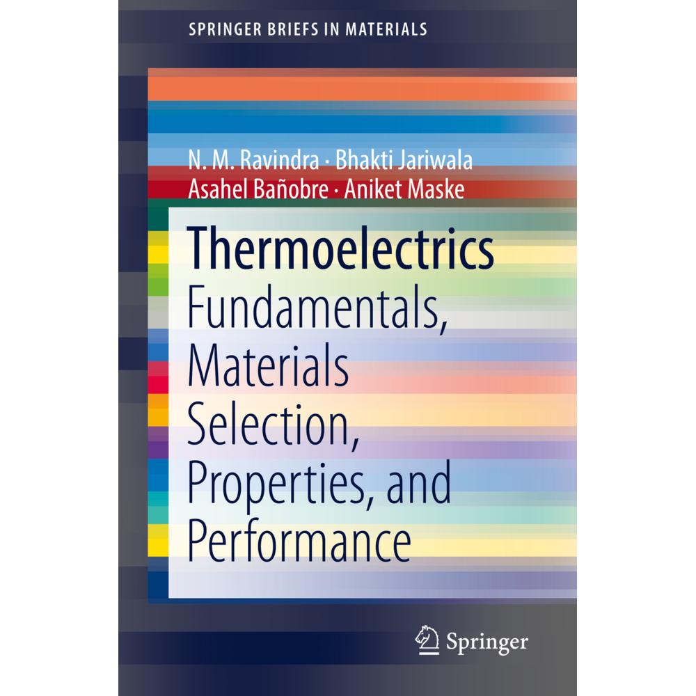Thermoelectrics, Fachbücher von N. M. Ravindra, Bhakti Jariwala, Asahel Bañobre