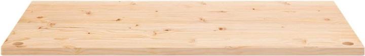 Actual product image VidaXL Schreibtischplatte 100x60x2,5 cm Massivholz Kiefer (100 x 60 x 2.5 cm)