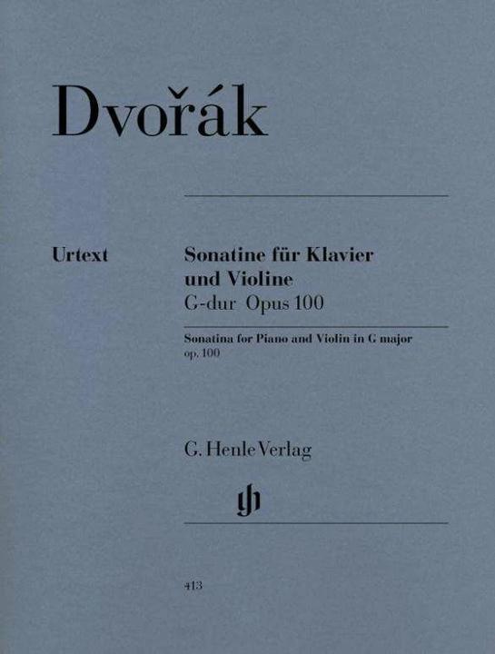Produktbild Sonatine für Klavier und Violine G-dur op. 100 (Multilingual, Sonja Gerlach, Antonín Dvorák, Zdenka Pilková, 2000)