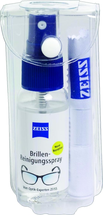 Produktbild Zeiss Brillen- und Displayreinigungsset, mikrofasertuch + reinigungsspray