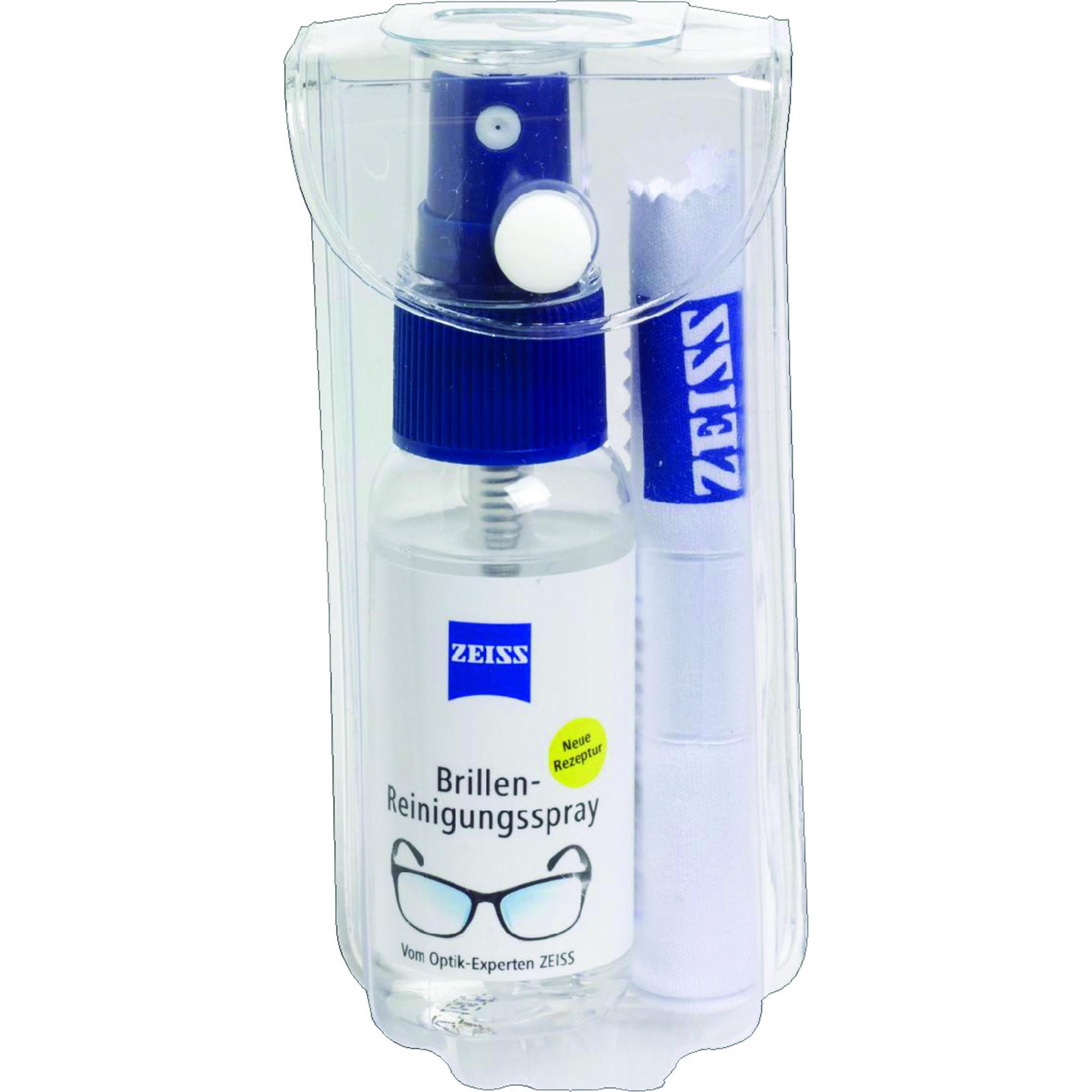 Zeiss Brillen- und Displayreinigungsset, mikrofasertuch + reinigungsspray, Pulizia fotocamera, Bianco