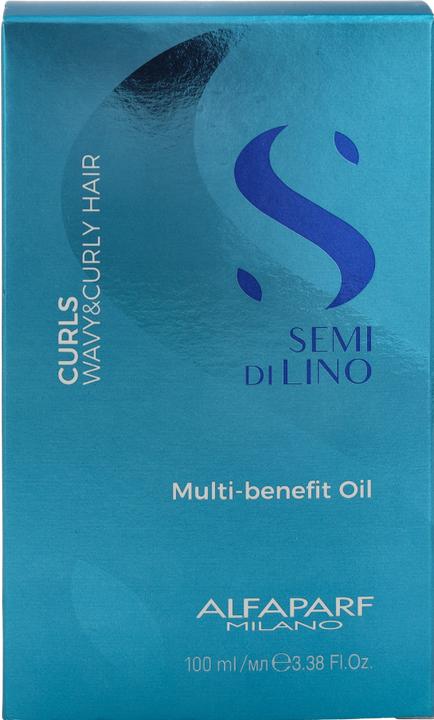 Immagine prodotto Alfaparf Olio Multi-Benefici Semi Di Lino Curls (100 ml)