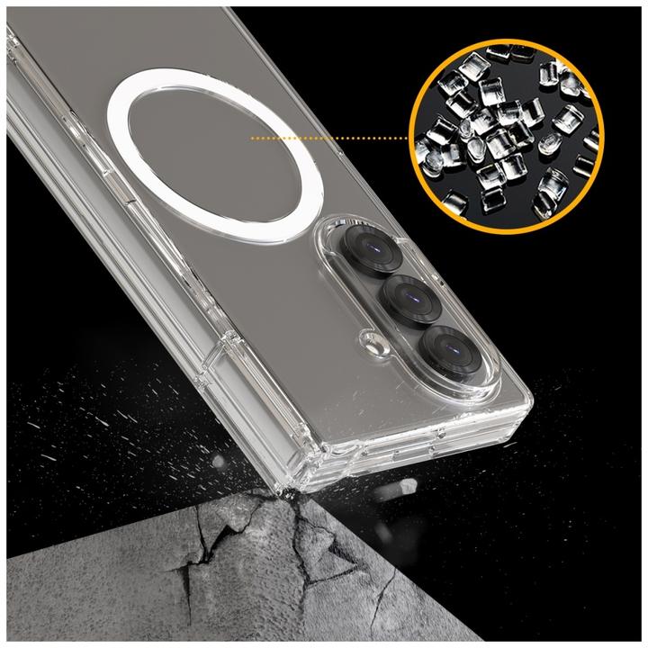 Actual product image Araree Case Nukin 360 M MagSafe Qi2 for Samsung Galaxy Z Fold7 transparent (Samsung Galaxy Z Fold7)