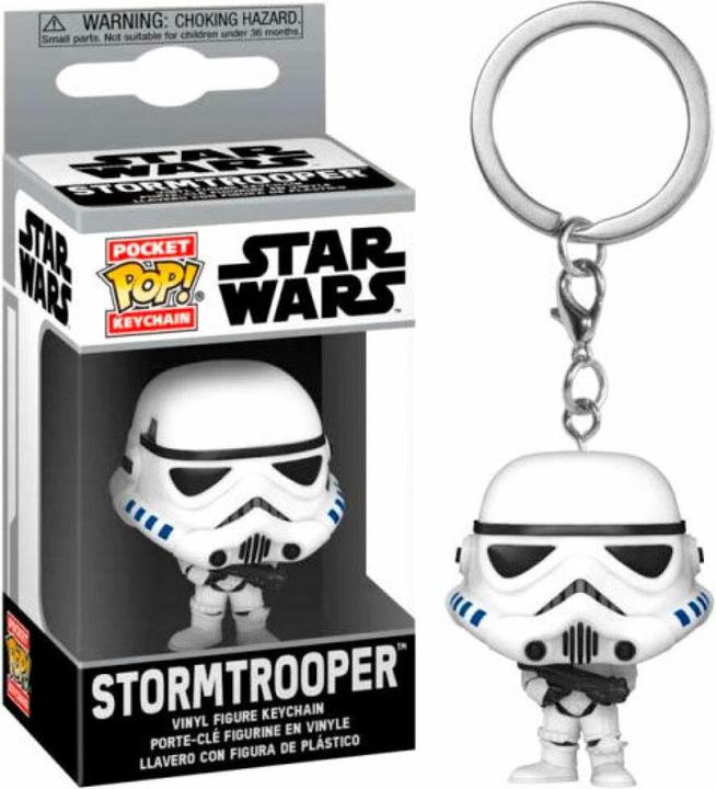 Actual product image Funko Portachiavi Pop! Star Wars : Stormtrooper