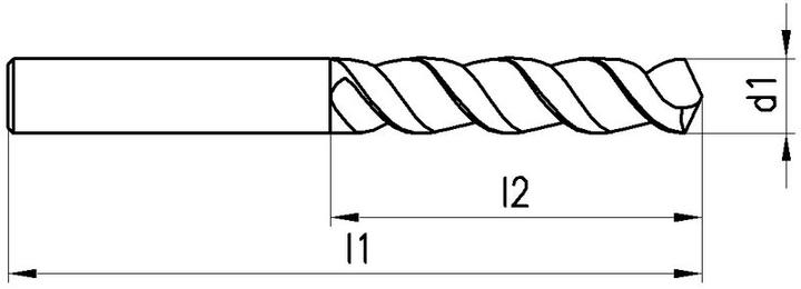 Actual product image Titex Twist drill (8.8 mm)