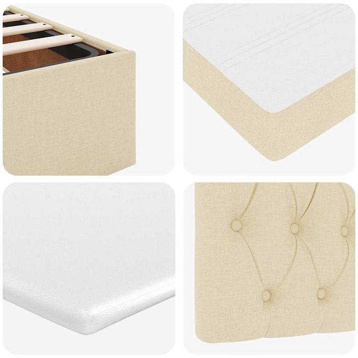 Produktbild vidaXL osmanischer Bettrahmen (90 x 200 cm)