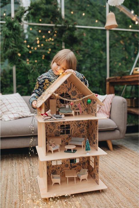 Immagine prodotto Milin Casa delle bambole in legno vintage Flower