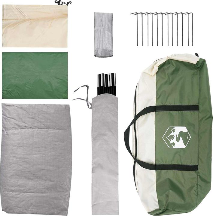 Produktbild vidaXL Campingzelt (7.20 kg, 6 Personen)