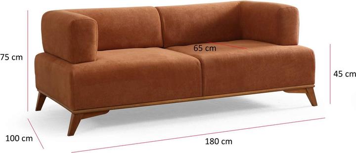 Actual product image Atelier del Sofa Hera 2-Seat Sofa (2 person sofa)