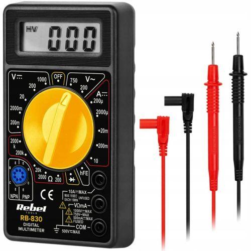 Rebel, Multimetro, Multimetri RB-830