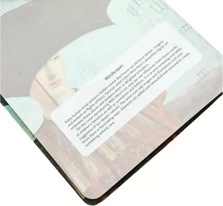 Actual product image Paperblanks Notebook Wordscapes A5, dotted, multicoloured (A5, Dotted, Hardcover)