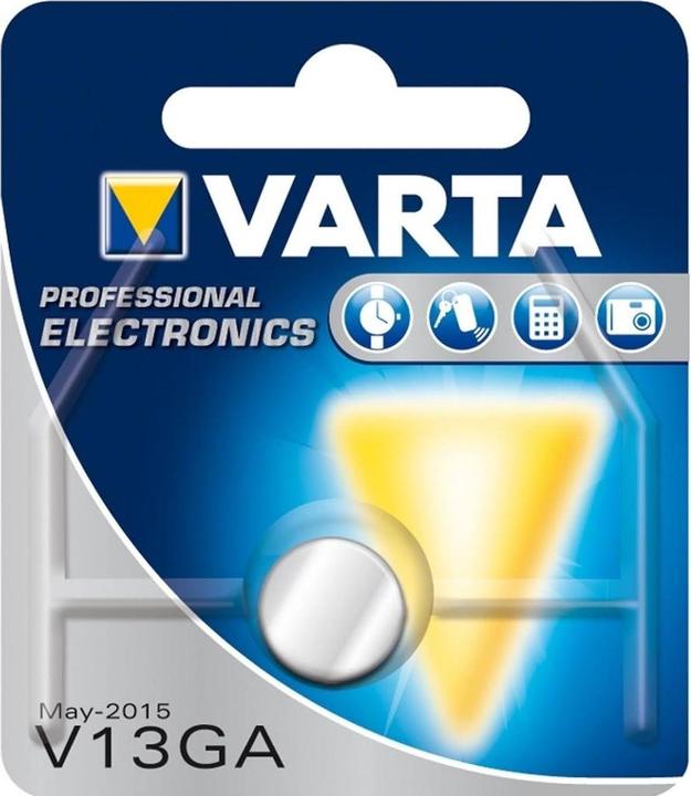 Immagine prodotto Varta Electronics V13GA (1 pz., A76 / LR44 / AG13 / L1154 / LR1154 / 157, 138 mAh)