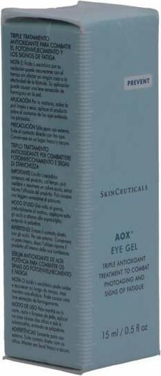 Produktbild SkinCeuticals AOX + Eye Gel (Augenpflege Serum, 15 ml, Tag + Nacht)