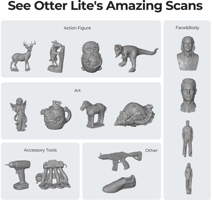 Actual product image Creality Cr-Scan Otter Lite