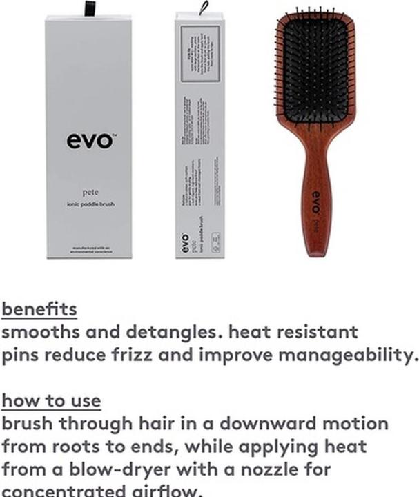Immagine prodotto Evo spazzole - pete ionic paddle brush