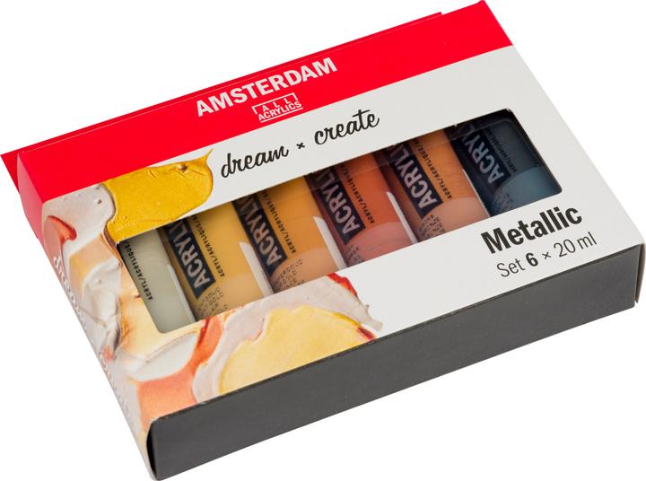 Produktbild Amsterdam Acrylfarbe (Multicolor, 120 ml)