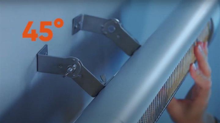 Actual product image Veito Infrared Heater Blade Mini