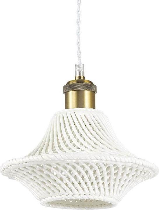 Image du produit Ideal lux LUGANO Suspension E27 ⌀210mm dimmable Blanc 206806 (E27)
