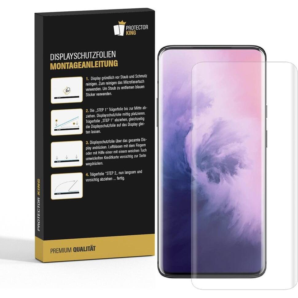 Thumbnail - Protectorking 2x Premium Displayschutzfolie Matt Entspiegelt (2 Stück, OnePlus 7 Pro), Smartphone Schutzfolie