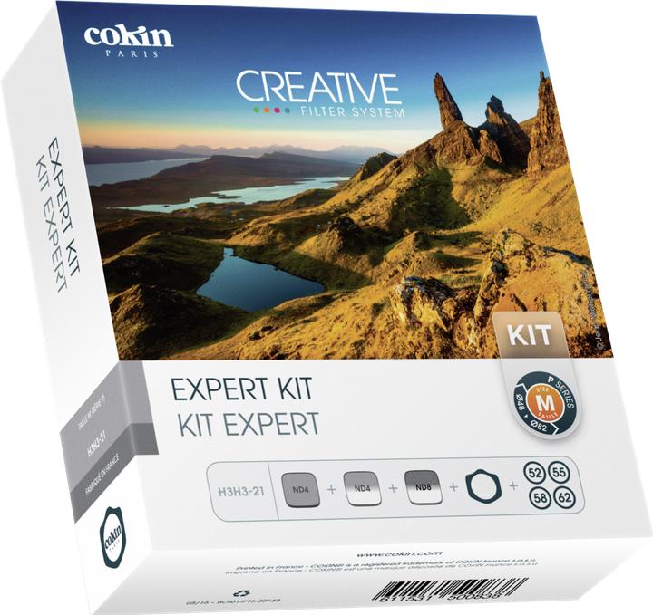 Cokin H3H3-21 Kit esperto + supporto filtro (82 mm, Filtro Effetto, 62 mm)
