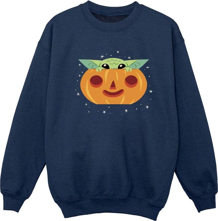 Star Wars The Mandalorian Grogu Pumpkin Sweatshirt Jungen (152, 158)