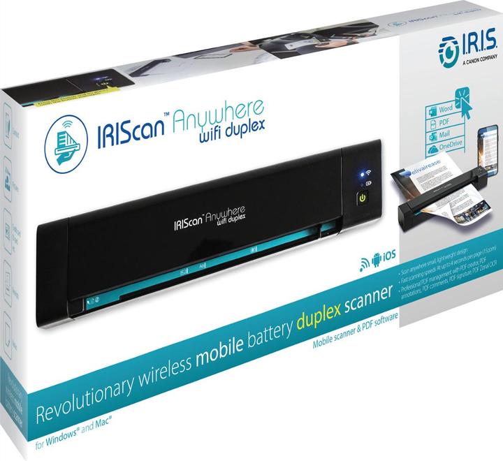 Image du produit Iris IRIScan Anywhere 6 (USB, Wi-Fi Direct)