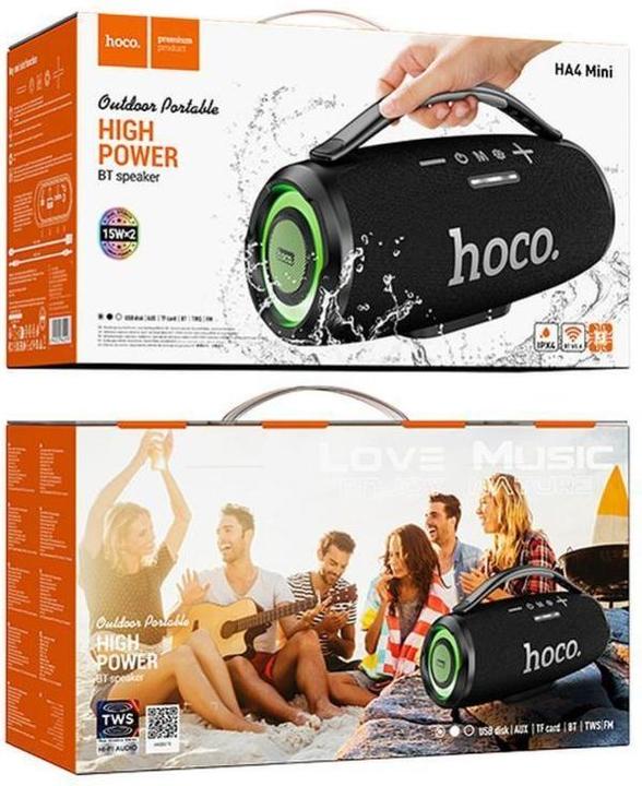 Immagine prodotto Hoco Bluetooth speakers speaker bluetooth HA4 Mini black (4 h)