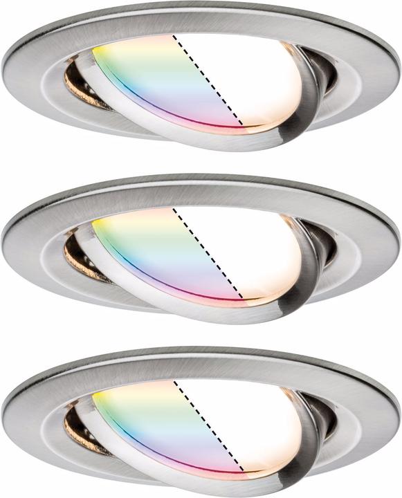 Produktbild Paulmann Einbauleuchte Nova Plus Set Zigbee (85 lm)