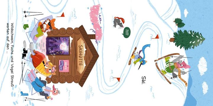 Actual product image Kakadu and Kolibri go for a ride... Ski! (German)