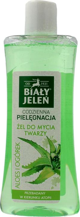 Actual product image Biały Jeleń White Deer - Daily Care Face Wash Gel Aloe & Cucumber 265Ml (Cleansing gel, 265 ml)