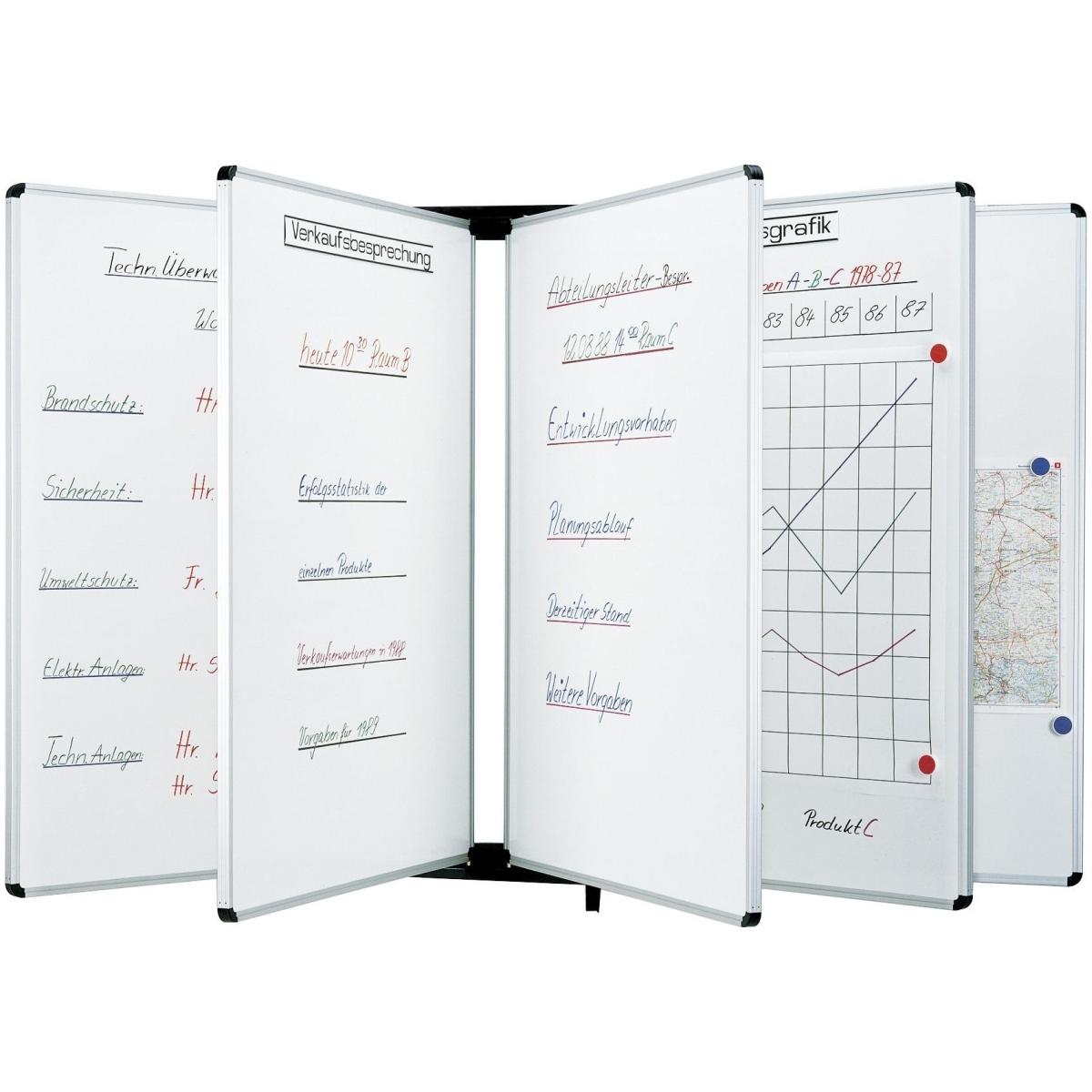 Ultradex, Präsentationstafel, Whiteboard Schwenktafel Email 1200x900mm weiss (120 x 90 cm)