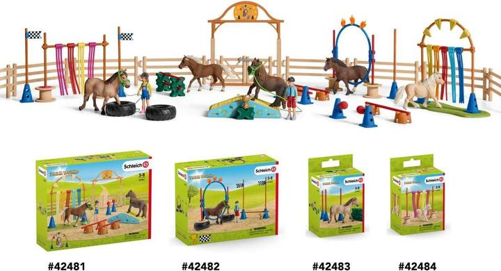 Produktbild Schleich Pony Agility Rennen