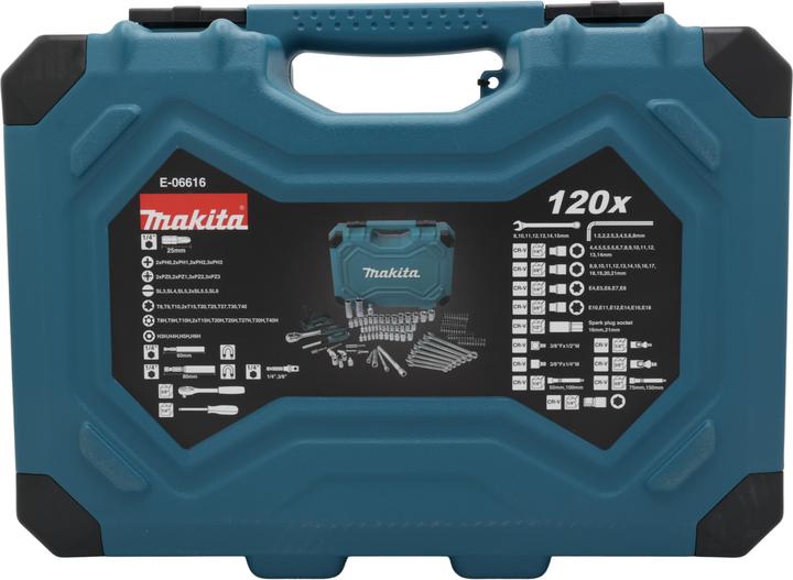 Produktbild Makita Werkzeug-Set (120 Teile)