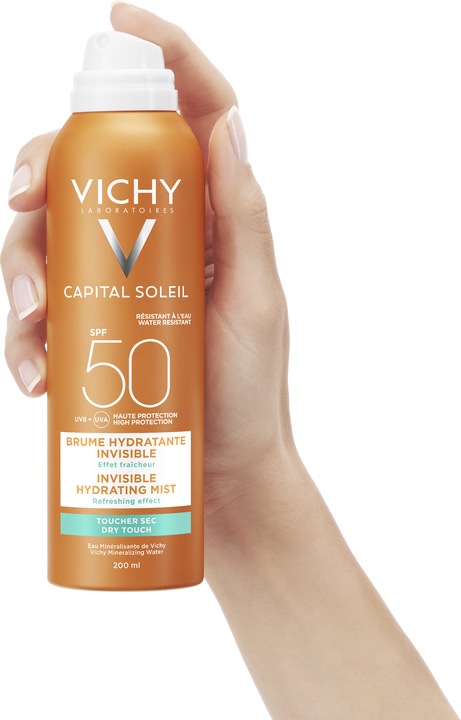 Actual product image Vichy Capital Soleil (Sun spray, SPF 50, 200 ml, 200 g)