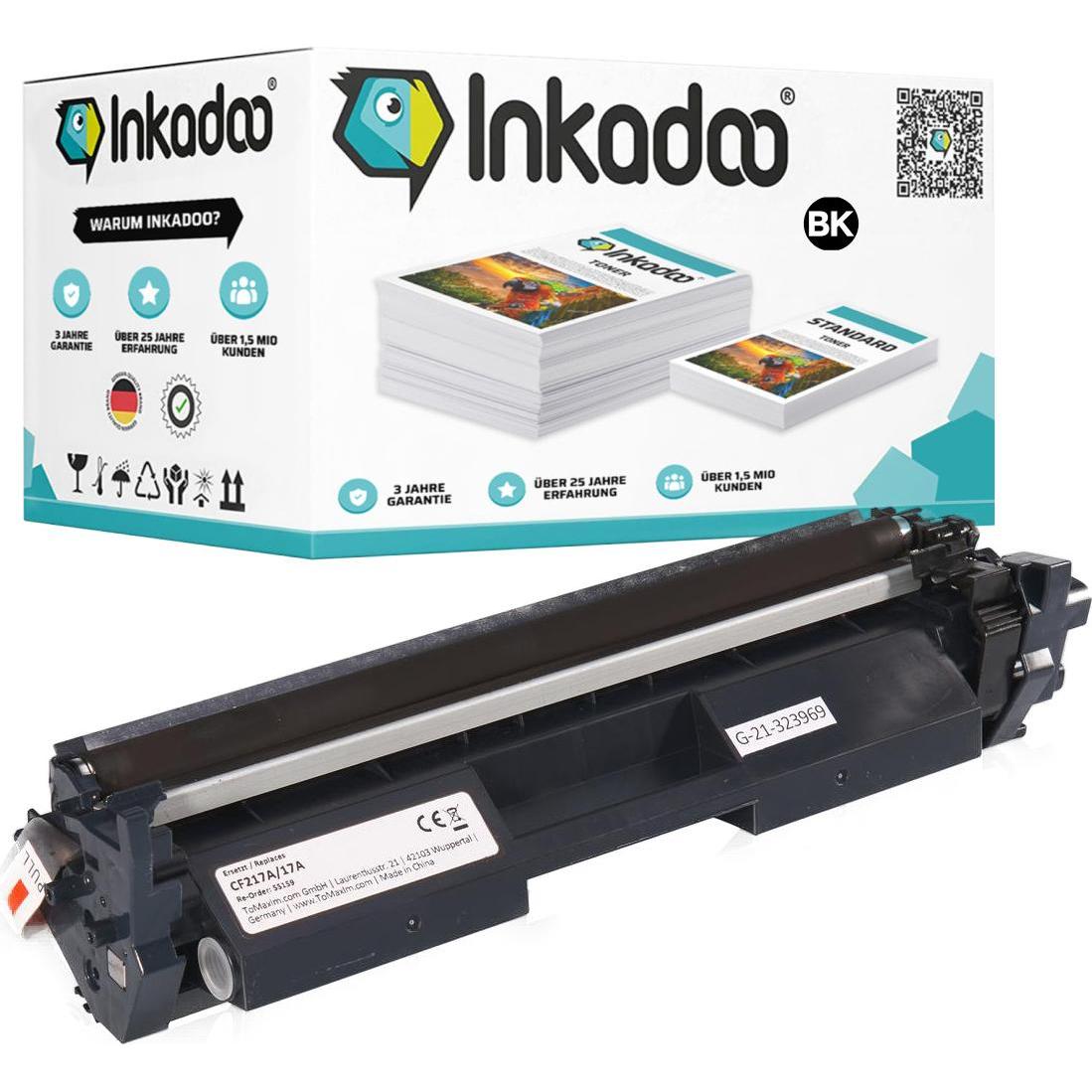 Inkadoo, Toner, Kompatibel Toner für HP LaserJet Pro M 17 w (BK)