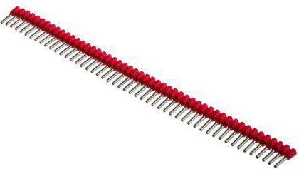 Actual product image Weidmüller Red bootlace ferrule,1sq.mm wire size